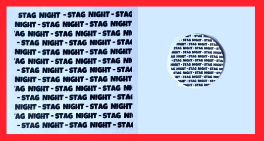 x24 40mm Stag Night Labels Stickers