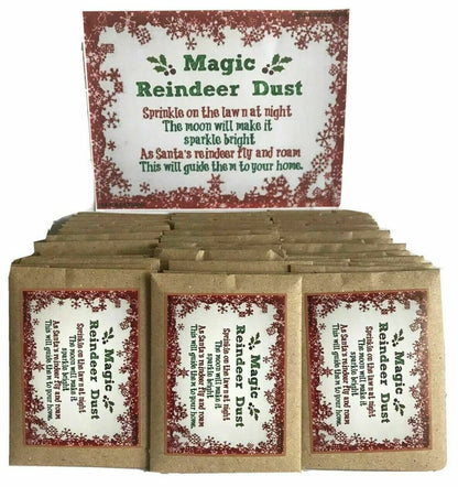 Magic Christmas Eve Reindeer Dust (Glittery Oats) x90 Pack