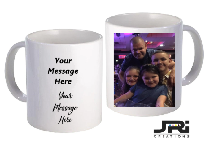 Personalised Printed Picture / Image Mug & Message