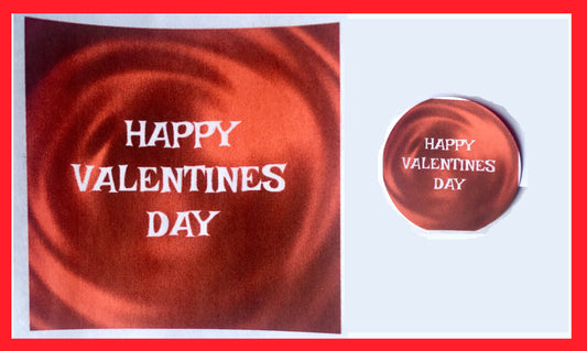 x24 40mm Valentines Day Labels Stickers